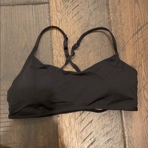 lululemon black sports bra size 8
